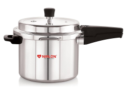 Nirlon  Supreme Induction Base Outer Deep Lid Aliminium Pressure Cooker 7lt