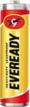 Eveready Gold 1005 AA Batteries | Zinc Carbon Power for Low-Drain Devices