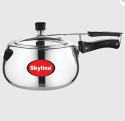 Skyline 3 Litre Induction Base Pressure Cooker – Durable, Versatile, and Energy-Efficient