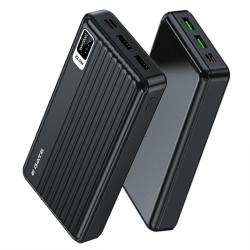 E GATE 120 PW Wireless Power Bank 10000mAh Fast Charging| QC+PD Fast Charger - 22.5W Wired & 15W Wireless powerbank for Android, iPhone 12 & Above | with Magnetic Ring | Metallic Finish