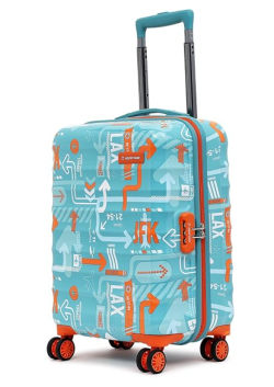 JFK Hard Luggage Trolley |Uppercase Travel trolley bag