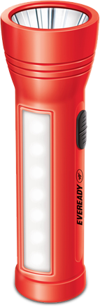 Eveready DL 82 BOLT 1W USB Rechargeable Flashlight with Sidelight & Safety Charging