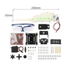 ACEBOTT  ESP32 Water Ball Launcher Car Expansion Pack for QD001 with goggles