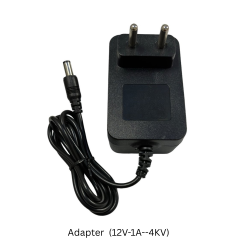 Power Adapter Round Wire Black (12V-1A--4KV)