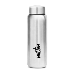Milton Aqua SS Bottle 750 | 750ml Stainless Steel, Leak & Rust Proof | Food Grade