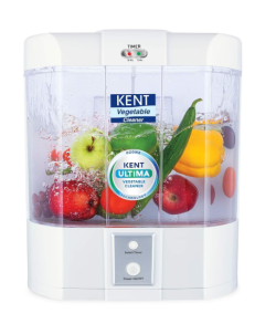 KENT 111115 Ultima Vegetable Cleaner & purifier 13 W |Removes Pesticides & Chemicals from Fruits & Vegetables| Ozonizer based cleaning from Fruits & Vegetables | 1 Year Warranty | White