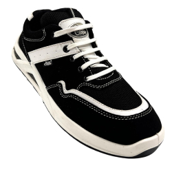 Allen Cooper Steel Toe Safety Shoes Low Ankle PU Sole Size 6 Uk/India Balck, ACM-1700