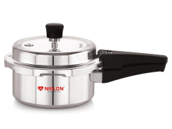 Nirlon  Supreme Induction Base Outer Deep Lid Aliminium Pressure Cooker 2lt