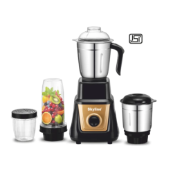 Skyline 600-Watt Mixer Grinder with 4 Jars – Versatile Power for All Your Culinary Needs