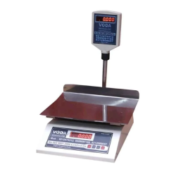 Voda 30kg Metal Body Table Top Scale | 2g Accuracy, 250x350mm Pan, TT Model