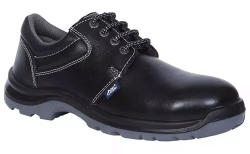 Allen Cooper Steel Toe Safety Shoes Low Ankle PU Sole Size 11 UK/India Black, ACL- 1275