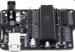 SmartElex Aryabhatta 8051 Microcontroller Development Board AT89S52 with Onboard USB Programmer