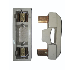 Gippson 200 AMP Cream Handle One Side Lugs + One Side Without Lugs 415 Volt Copper Fuse