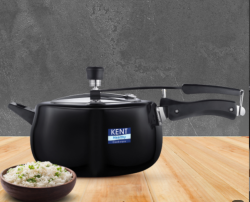 KENT Hard Anodised Cooker With SS IN 5L