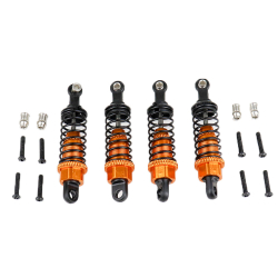 65mm Metal Front/Rear Shock Absorber for RC Car (Pack of 4)