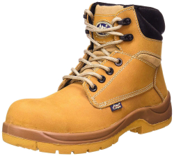 Allen Cooper AC-1584 Leather Composite Toe Tan Brown Work Safety Boots, Size 06,UK/India