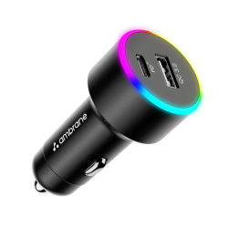 Ambrane C85R Dual Port Car Charger