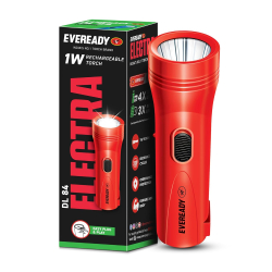 Eveready DL 84 LED Electra, Durable ABS Body, Easy Plug & Play Charging, SLA Battery, Overcharge Protection