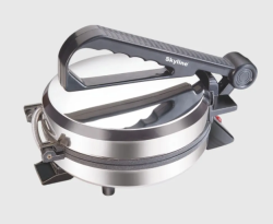 Skyline 1000 Watts Roti Maker – Premium Stainless Steel with Non-Stick Coating