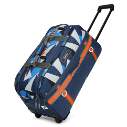 Uppercase Nova Large Duffle Trolley Bag | Spacious Wheeled Duffel with Push-Button Trolley & 1500-Day Warranty