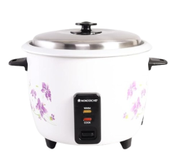 WONDERCHEF Nutri Cook Rice Cooker With Single Bowl, 1.8 Litres, 2 Years Warranty, White