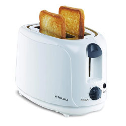 Bajaj ATX 4 750W Pop-up Toaster - 2-Slice with Adjustable Browning Control