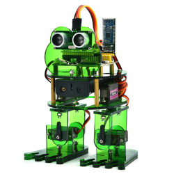 Keyestudio DIY 4-DOF Frog Robot Kit for Arduino Nano Graphical Programming/Support IOS &Android APP Control
