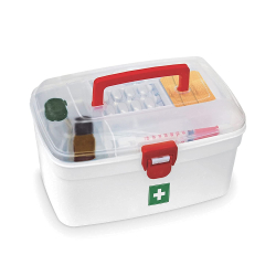 MILTON Medical Box - BPA Free First Aid Kit with Detachable Tray