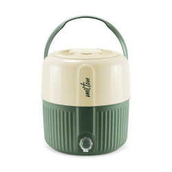 Milton Kool Pristine 18 Insulated Plastic Water Jug, 16 litres, Dark Brown | Food Grade | Easy to Carry | BPA Free