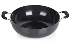 Nirlon Hard Anodised Non-Induction Gas Compatible Kadhai 24cm