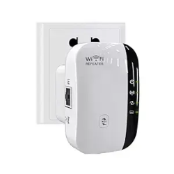 AUSHA L1 WIFI REPEATER (WiFi Extender Repeater Signal Booster, 300Mbps)