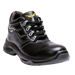 Hillson Clawz CL04 Steel Toe Black Safety Shoes, Size 07 UK/India