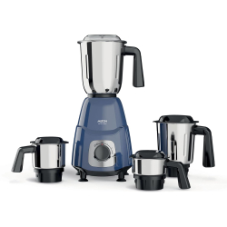 MILTON ASCENT 800W 4 Jar Mixer Grinder - Powerful HTLV Motor with 5 Year Warranty
