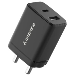 Ambrane Charger-30 30w Dual Port Charger