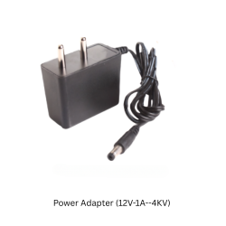 Power Adapter Flat Wire Black (12V-1A--4KV)