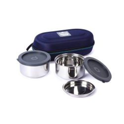 Mumma's Life CUTE 2 Insulated Lunch Box | Twin 330ml Leak-Proof Containers