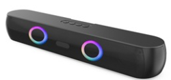 Outdoor Portable Bluetooth Soundbar  With RGB Light