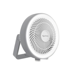 Lifelong USB Table Fan 150mm - Rechargeable & 5-Hr Battery Backup - Portable Fan, High-Speed Fan, Charging Fan, Battery Fan, Car/Home Fan - 3 Speed Settings,180° Adjustable Handle & Energy Efficient