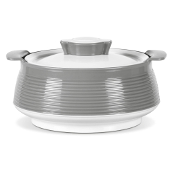 MILTON Venice Casserole 1500 | 1350ml Double Wall Insulated | Stainless Steel Inner | Italian Design Family Size