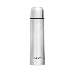 MILTON Flip Lid 500 Thermosteel | 24 Hours Hot & Cold, Vacuum Insulated Flask | ISI Certified