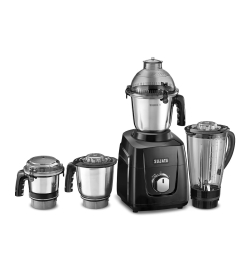 Sujata MG03 1000W Black Mixer Grinder with 4 Stainless Steel Jars
