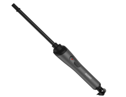 AGARO HC8001 Hair Curler With 10MM Barrel, Rod, Tong, Chopstick Hair Curler, Ceramic Coated Plates, Cool Touch Tip, Fast Heating, For Women, Maggie Curl, Hair Curling, Styling, Grey & Black