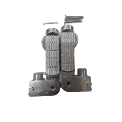 Footrest Gents Aluminium Button Type – Stylish & Durable Footrest for Two Wheelers