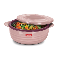 MILTON Aspire Casserole 1000 | 725ml Double Wall Insulated | Stainless Steel Inner | Hot Food 4-6 Hours