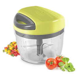 MILTON Xpress Safe Chopper Small - Stainless Steel Blade Compact Food Chopper