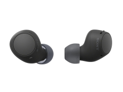 Sony WF-C510 Wireless Bluetooth Earbuds with Mic, TWS, in Ear, Ambient Sound Mode, Small and Comfortable, IPX4, Quick Charge, Multipoint Connectivity, Customized EQ, Up to 22 Hours Battery- Black
