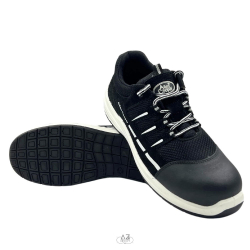 Allen Cooper  Safety Shoes Low Ankle PU Sole Size 12 UK/India Black, ACL-11788