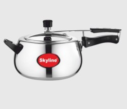 Skyline 5 Litre Induction Base Pressure Cooker – Large Capacity, Efficiency, and Versatility