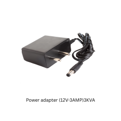 Power adapter Flat Wire  Black (12V-3AMP)3KVA