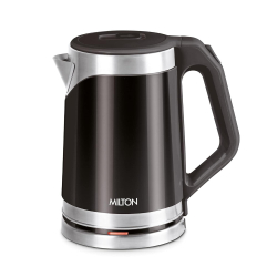 Milton Euroline Vienna Electric Kettle 1.8L | Stainless Steel | 1500W | Double Wall Body | Auto Cut-Off | Cordless Design